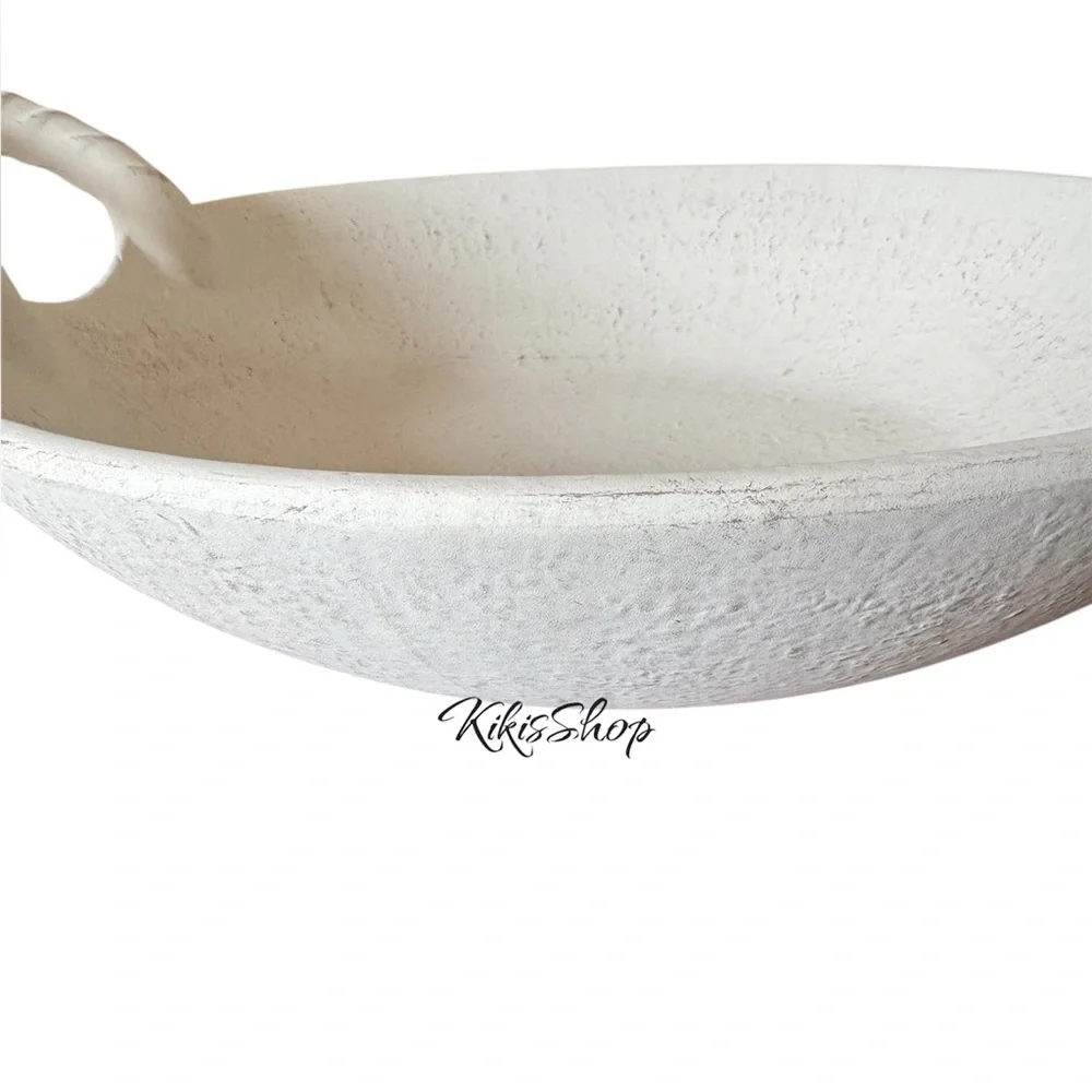 Antique-Finish Ceramic Bowl - Threshold designed with Studio McGee